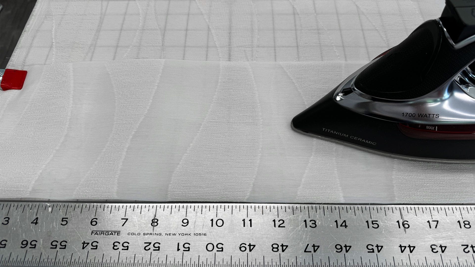 Press the Buckram