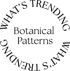 What's Trending in Shapes: Curved Details Image of callout that says curved details are trending.